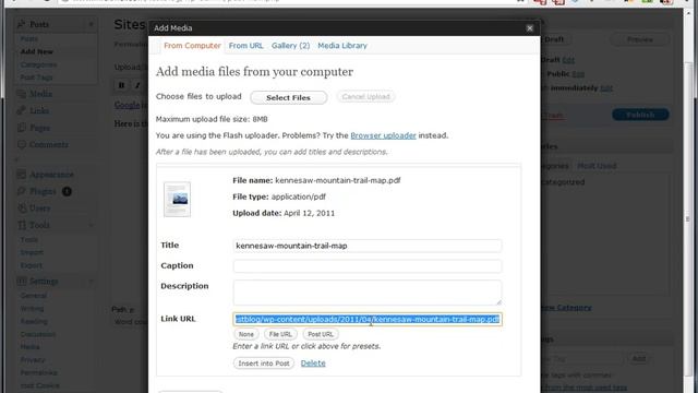 Adding a PDF to a WordPress blog смотреть онлайн