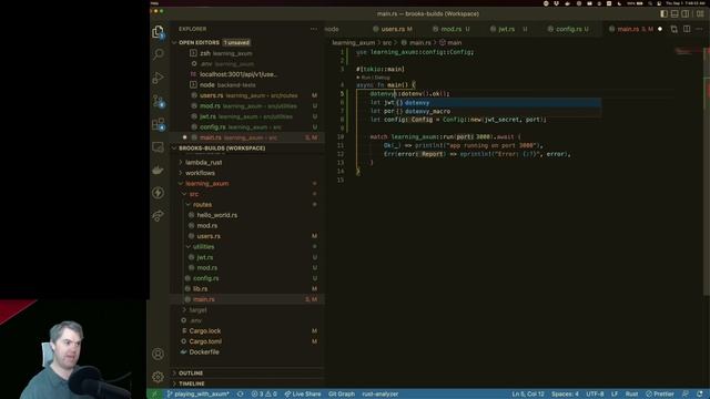 Stream archive: Todo API with Rust + Axum (2022-09-01) смотреть онлайн