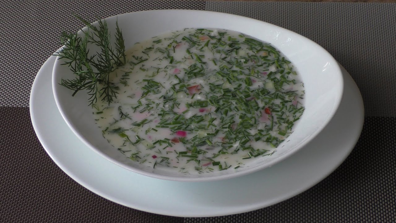 Съедается полная кастрюля /Окрошка / Наш вариант