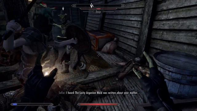the most savage insult in skyrim смотреть онлайн