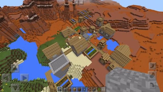 RARE MESA VILLAGE SEED for Minecraft Pocket Edition!! смотреть онлайн