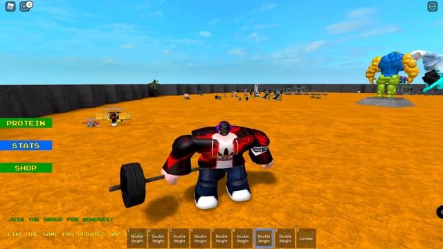 Roblox muscle simulator tutorial how to make fast a lot of strenght смотреть онлайн