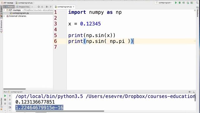 07 - Python math with numpy смотреть онлайн