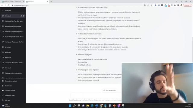 CRIEI UMA CAMPANHA DE FACEBOOK ADS COM CHAT GPT I O gestor de tráfego será substituído? смотреть онлайн