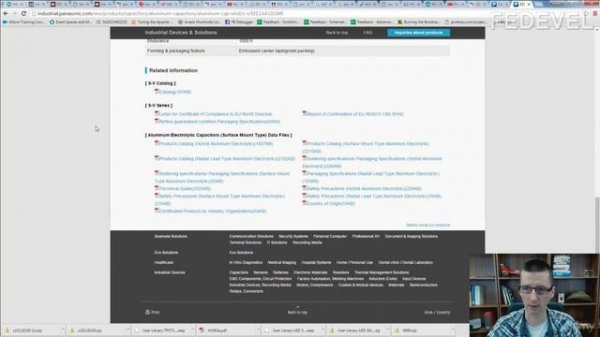 70. Creating 100uF capacitor
