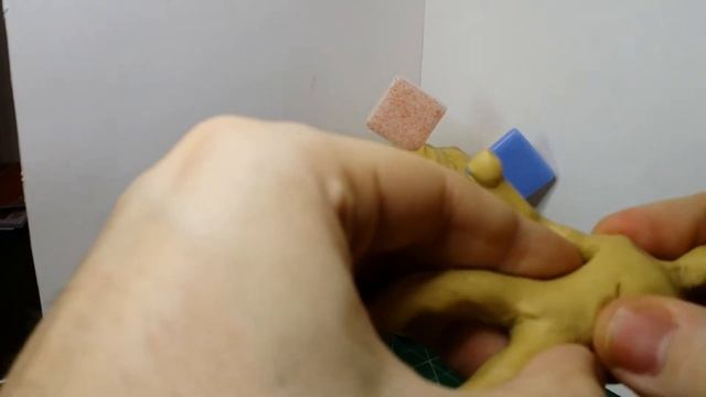 Как слепить человека из пластилина за 18 минут. Лепка мужика. смотреть онлайн