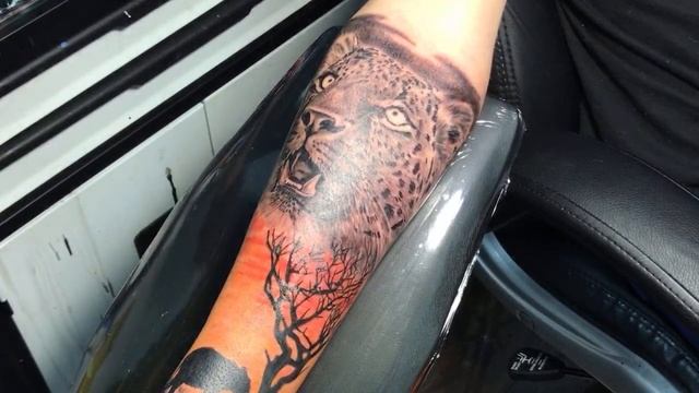 Tattoo Jaguar (realismo) смотреть онлайн