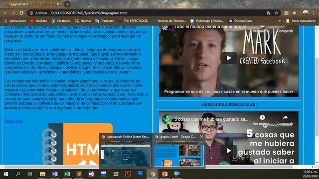 Programación: HTML / Uso de IFRAME / Tapsandes. смотреть онлайн