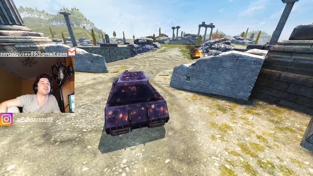 WoT Blitz - Скромный статист сделал РЕКОРД на МАУСЕ и зажал РЕПЛЕЙ- World of Tanks Blitz (WoTB) смотреть онлайн