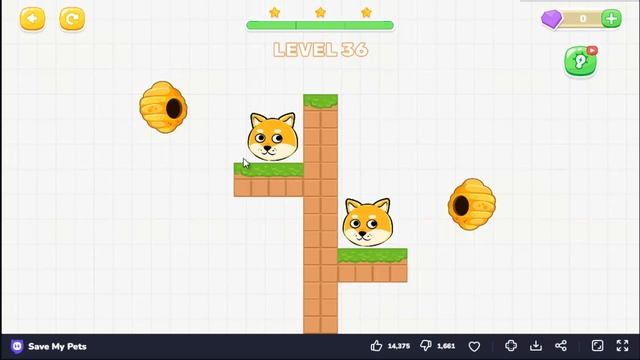 save my pets game Walkthrough Full Gameplay | save my cat game with all levels смотреть онлайн