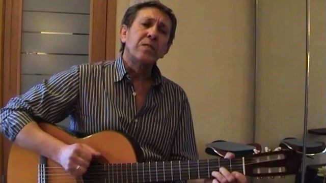 Горько плачет полицай. (гитара, кавер) смотреть онлайн