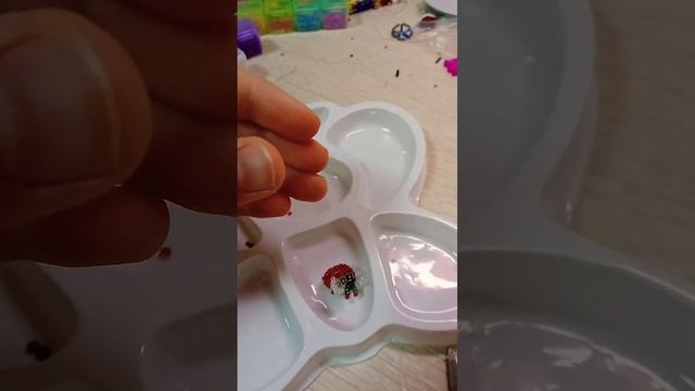 божья коровка??? мини амигуруми из бисера? смотреть онлайн