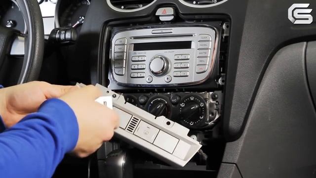 Установка магнитолы Ford MP3+USB вместо штатной 6000CD смотреть онлайн