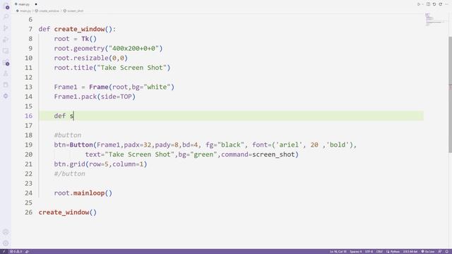 How To Take Screenshot Using Python Tkinter? смотреть онлайн