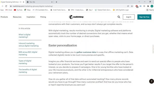 What are benefits of digital marketing||complete tutorial||Technical_asad смотреть онлайн