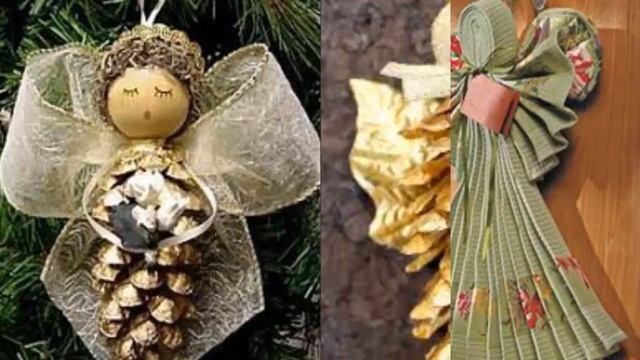 Ангелы Рождественские ангелы Идеи Новогоднего и Рождественского украшения и декора смотреть онлайн