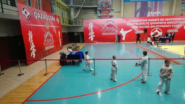 Диас Жанат. Турнир по каратэ 2020.02.16 г.Нур Султан смотреть онлайн