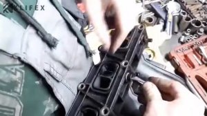 Ремкомплект впускного коллектора Mercedes OM611 OM646 W203, W210, W211 6110903637. Ремонт коллектор