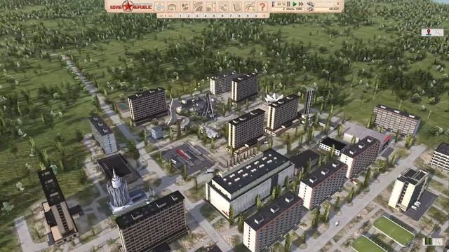 Советские республики Прохождение на харде #2 Workers & Resources Soviet Republic. Туризм начало смотреть онлайн