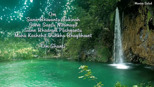 MANTRA ATRAE SALUD,PAZ Y FELICIDAD. ☸ME ENCANTA