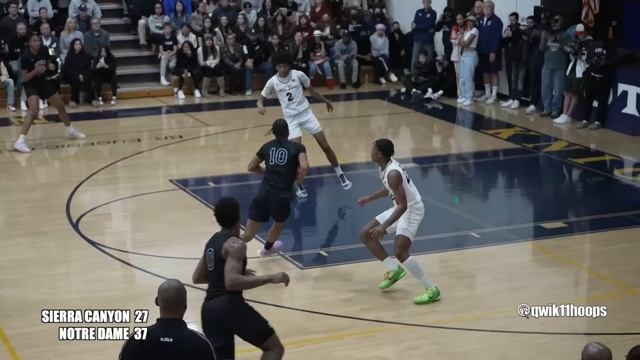Bronny & Bryce James Go At Dusty Stromer In FIRST EVER Playoff Game played Together! смотреть онлайн