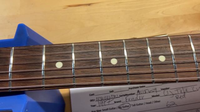 1997 Fender CIJ Japan Telecaster Custom TL62B ’62 Reissue Candy Apple Red смотреть онлайн