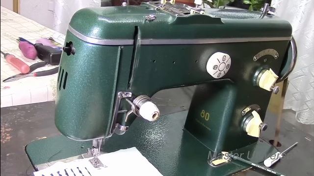 Швейная машина Науман 80. Инструкция. Часть 2. Видео № 227. смотреть онлайн