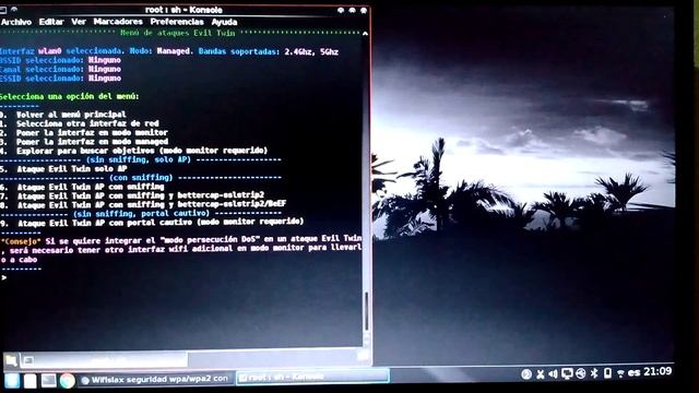 Auditoria a redes WIFI con Wifislax смотреть онлайн