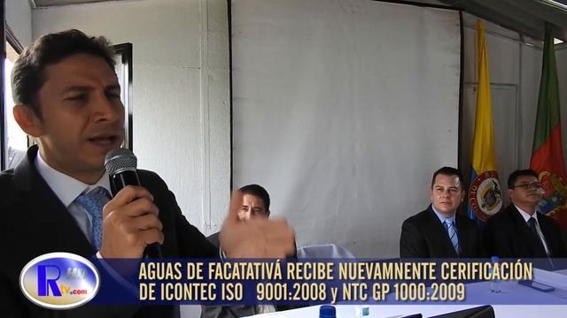AGUAS DE FACATATIVÁ CERTIFICACIÓN ICONTEC POR SEGUNDA VEZ смотреть онлайн