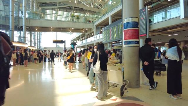 Suvarnabhumi Airport / Bangkok International airport ( MAY 2023 ) смотреть онлайн