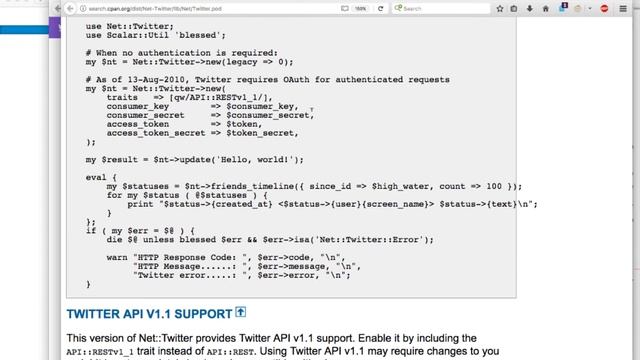 Oauth on Twitter with perl - part 1 смотреть онлайн
