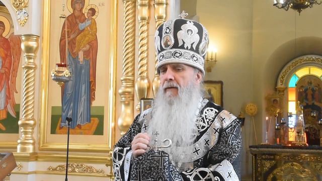 Проповедь Преосвященного Мефодия «Не сбывшиеся надежды Иуды» смотреть онлайн