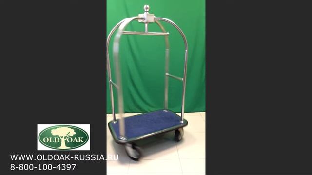 Обзор тележки ОЛДАК для багажа, ТМ 4.1 смотреть онлайн