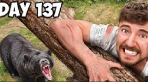 $10,000 За Каждый День Пережитый в Глуши MrBeast на Русском!