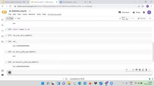 Python Statistics Libraries/Handson-Part V