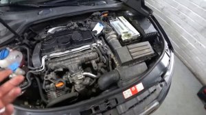 Замена масла на VAG (Audi A3 8P 2.0TDI) BMN моторе