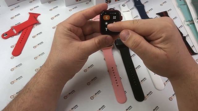 Смарт часы Apple Watch ️ 6 LUX Работает колёсико смотреть онлайн