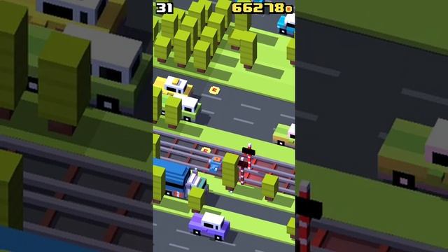 Играем в Crossy Road #3 смотреть онлайн