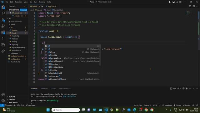 How to cross out (Strikethrough) Text in React , React strikethrough on click смотреть онлайн