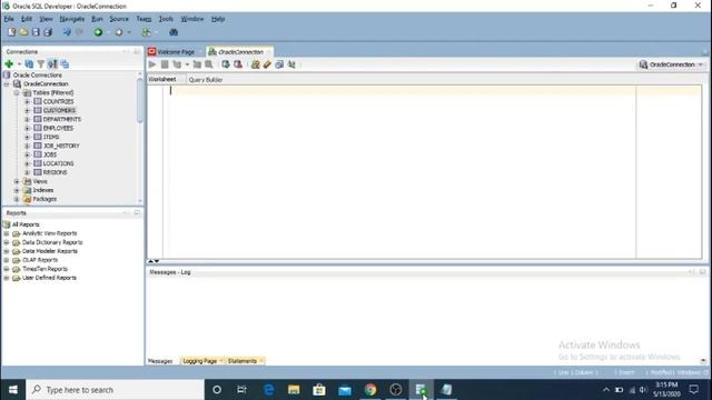 How To Insert Data into a Table Using SQL Developer смотреть онлайн