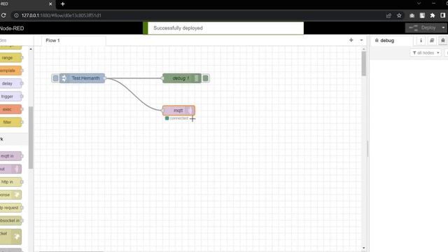 Hemanth 19BCT0077 ( MQTT in Node Red) смотреть онлайн