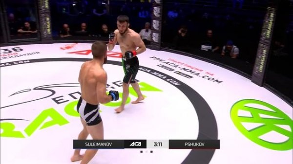 Ленар Сулейманов vs. Азамат Пшуков | Lenar Suleimanov vs. Azamat Pshukov | ACA 135