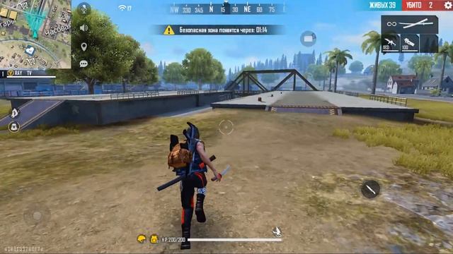 БОТ В КРАСНЫХ ШТАНАХ АНГЕЛА ПРОТИВ ОТРЯДОВ В FREE FIRE! ФРИ ФАЕР смотреть онлайн