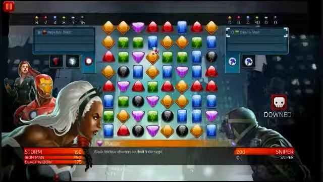 [#2] Marvel Puzzle Quest: Dark Reign | Playthrough смотреть онлайн