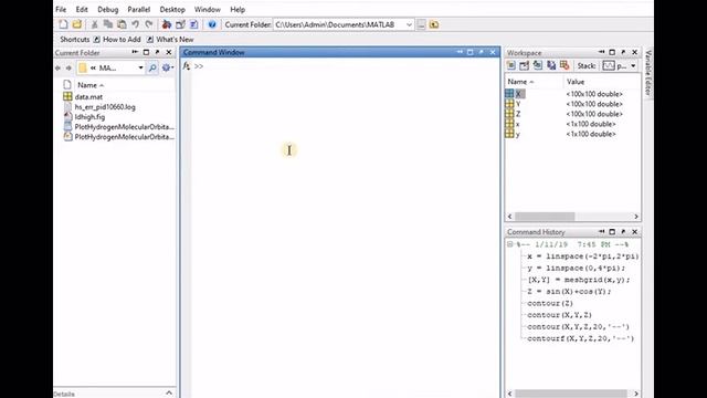 How to make contour plot in matlab with three column matrix? смотреть онлайн