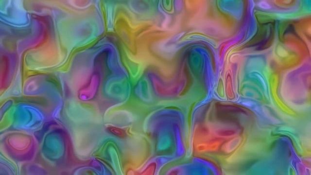 "Liquid Thought" Silent Genetic Fractal Art Contemplation Animation смотреть онлайн