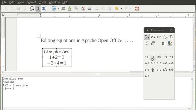 Editing Equations in Libre Office (Basic Input) смотреть онлайн