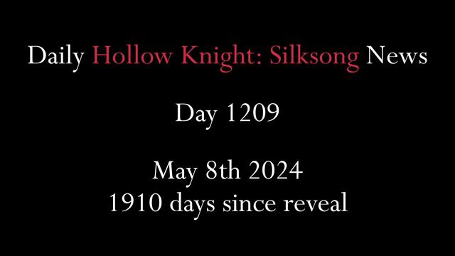 Daily Hollow Knight: Silksong News - Day 1209 смотреть онлайн