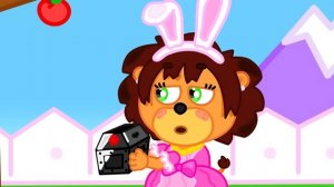 Маша и Леопольд.  В аквапарке - Серии для всей семьи  - Lion Family на русском - Мультик