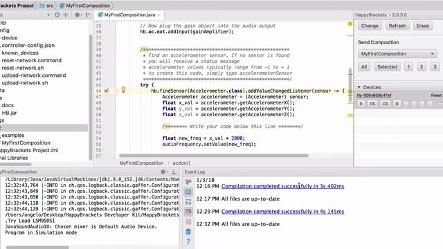 How to create your first composition in HappyBrackets смотреть онлайн